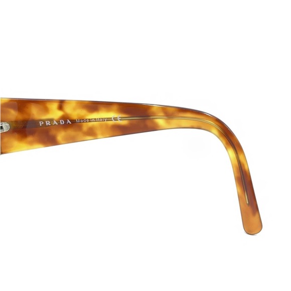 Prada SPR 12H 4BW-6S1 Tortoise Brown Sunglasses Frames 56-18 130 Italy Designer - Picture 9 of 12